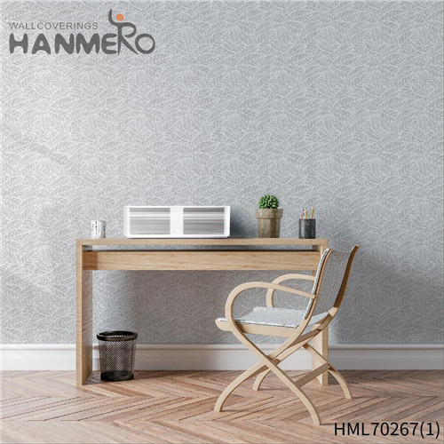HANMERO Removable Study Room 0.53*10M house with wallpaper European Non-woven Geometric Deep Embossed