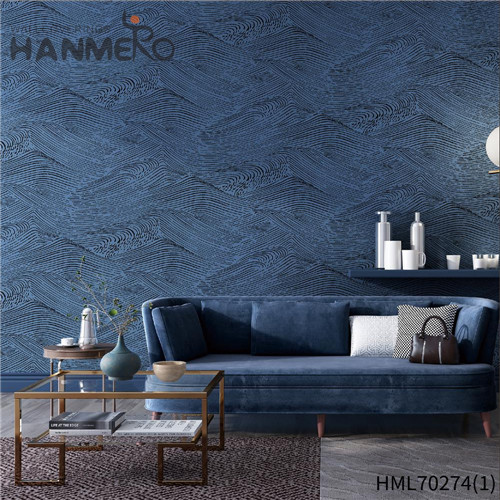 HANMERO Cinemas Cheap Geometric Deep Embossed Chinese Style Non-woven 0.53*10M wallpaper house wall