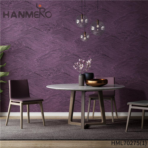 HANMERO Non-woven Cinemas Geometric Deep Embossed Chinese Style Cheap 0.53*10M wallpaper in home decor