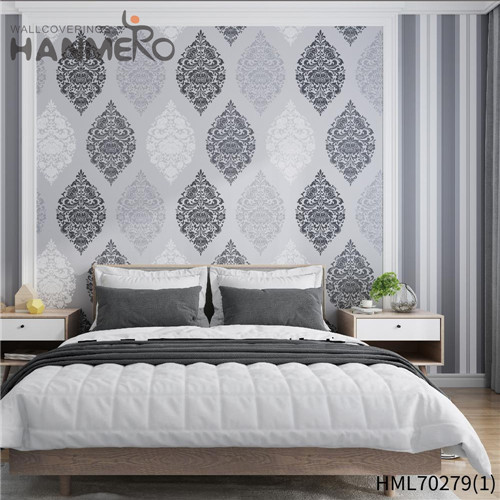HANMERO Chinese Style Cheap Geometric Deep Embossed Non-woven Cinemas 0.53*10M shop for wallpaper online