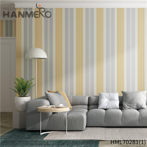 HANMERO Non-woven Chinese Style Geometric Deep Embossed Cheap Cinemas 0.53*10M modern wallpaper online