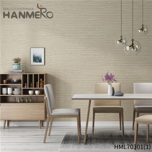 HANMERO Home Simple Landscape Deep Embossed Modern Non-woven 0.53*10M paper for walls decoration