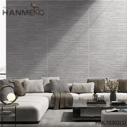 HANMERO Non-woven Home Landscape Deep Embossed Modern Simple 0.53*10M design wallpaper for walls