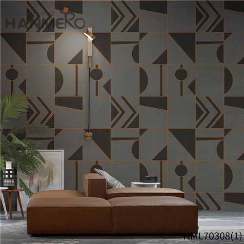 HANMERO Modern Simple Landscape Deep Embossed Non-woven Home 0.53*10M wallpaper border samples