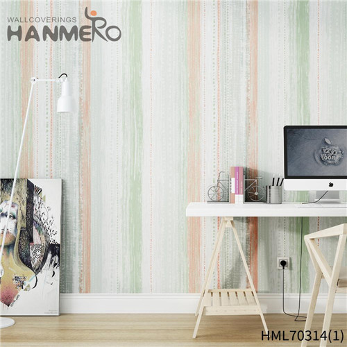 HANMERO Non-woven Simple Landscape Modern Deep Embossed Home 0.53*10M wallpaper in room
