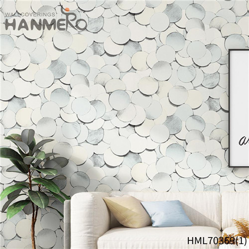 HANMERO Pastoral Wholesale Flowers Deep Embossed PVC House 0.53*10M wallpaper for interior