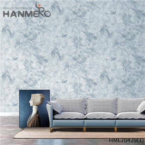 HANMERO Wholesale PVC Flowers Deep Embossed Pastoral 0.53*10M wallpaper unique designs House