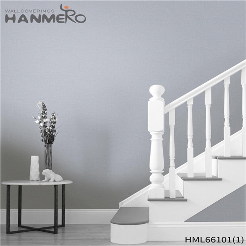 HANMERO Non-woven Dealer Landscape Flocking 0.53M Hallways Modern wallpaper design home decoration