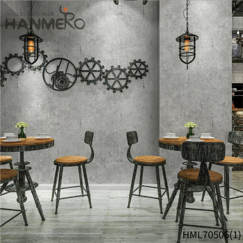 HANMERO PVC Hot Selling Geometric Classic Deep Embossed House 0.53*10M buy wallpaper for walls