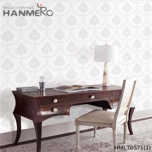 HANMERO PVC Unique Flowers imperial wallpaper European Exhibition 0.53*10M Deep Embossed