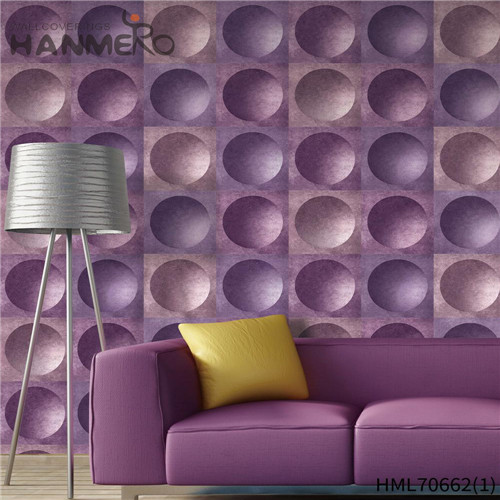 HANMERO PVC Manufacturer Landscape Deep Embossed European high quality wallpapers 1.06*15.6M House