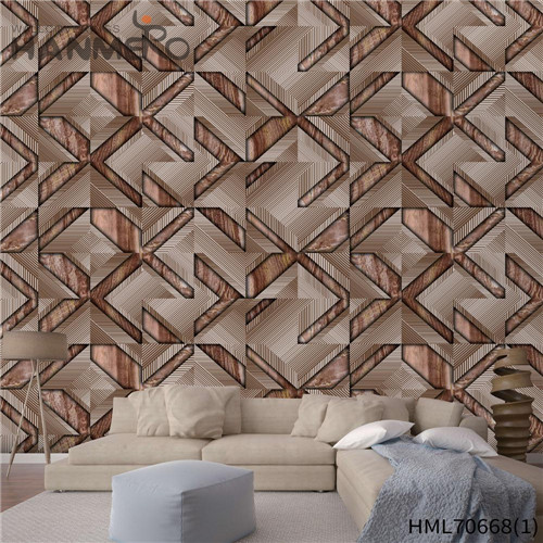 HANMERO 1.06*15.6M Manufacturer Landscape Deep Embossed European House PVC wallpaper homes