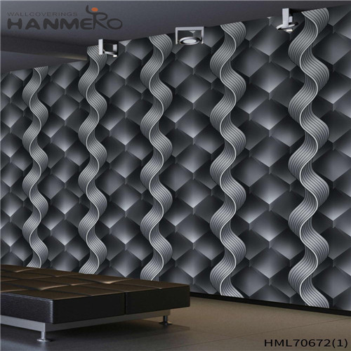 HANMERO PVC Manufacturer Landscape 1.06*15.6M European House Deep Embossed interior wallpapers for home