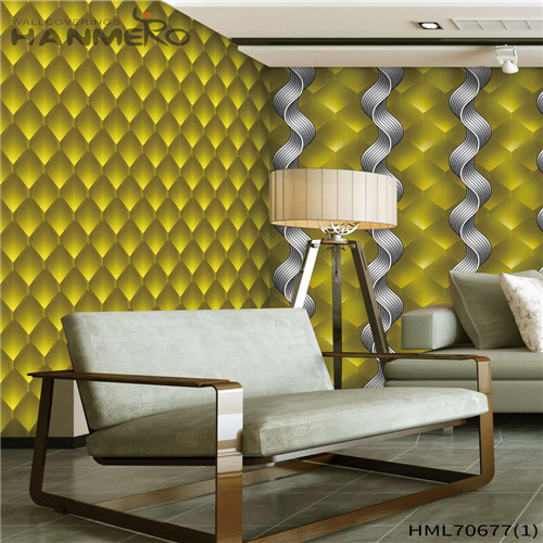 HANMERO PVC Manufacturer Landscape Deep Embossed 1.06*15.6M House European wallcovering wallpaper