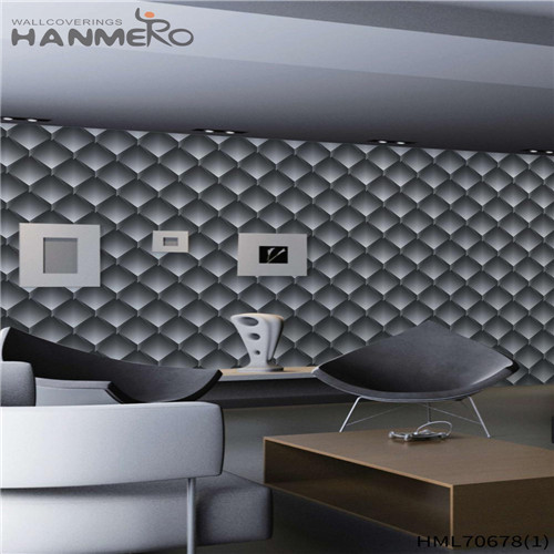 HANMERO PVC Manufacturer Landscape Deep Embossed European 1.06*15.6M House house design wallpaper