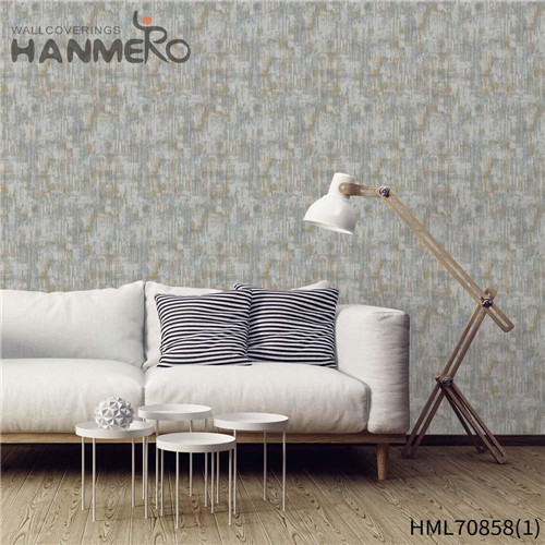 HANMERO PVC Affordable wallpaper books Flocking Modern Sofa background 0.53*10M Geometric