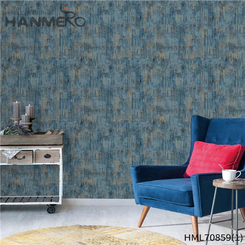 HANMERO PVC Affordable Geometric discontinued wallpaper Modern Sofa background 0.53*10M Flocking