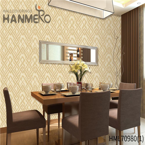 HANMERO PVC Fancy wallpaper store Deep Embossed European Theatres 0.53*10M Geometric