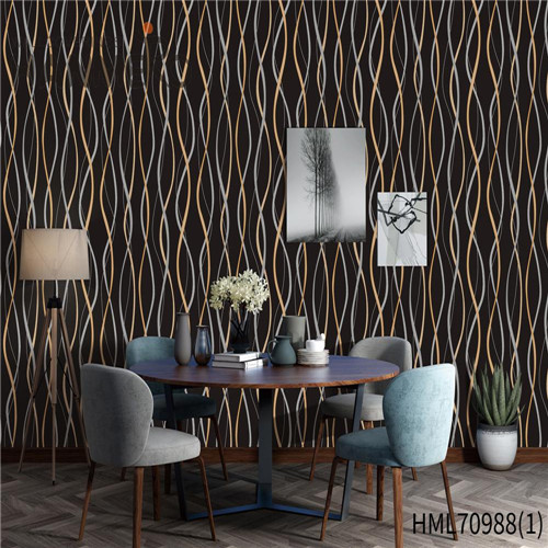 HANMERO PVC Fancy Geometric wallpaper buy European Theatres 0.53*10M Deep Embossed