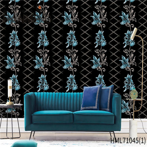 HANMERO PVC Fancy Geometric Deep Embossed Theatres European 0.53*10M beautiful wallpapers