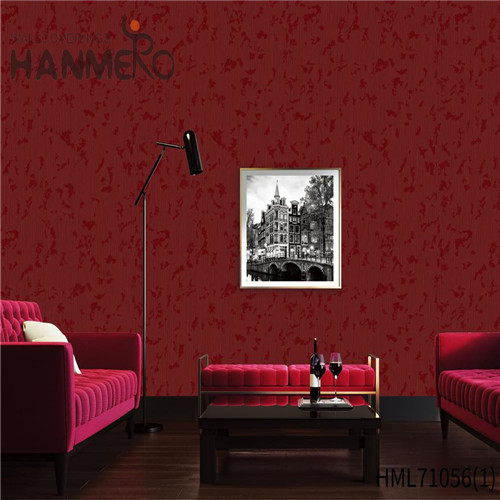 HANMERO PVC European Geometric Deep Embossed Fancy Theatres 0.53*10M colorful wallpaper home