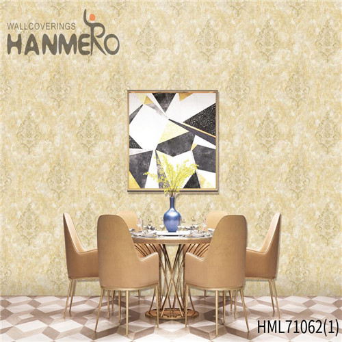 HANMERO PVC Fancy European Deep Embossed Geometric Theatres 0.53*10M high resolution wallpaper