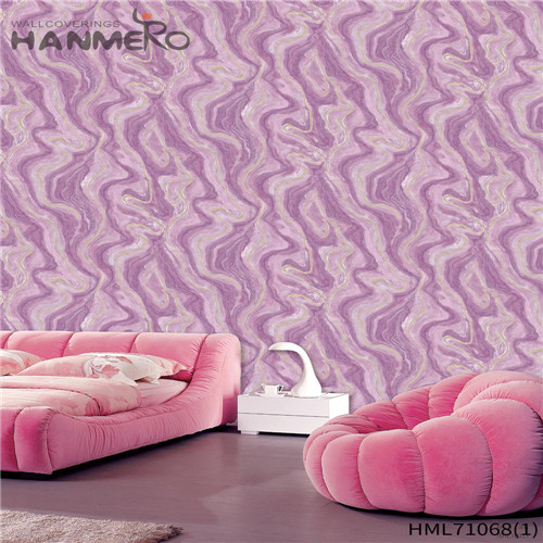 HANMERO PVC Fancy Geometric European Deep Embossed Theatres 0.53*10M wallpaper for home design