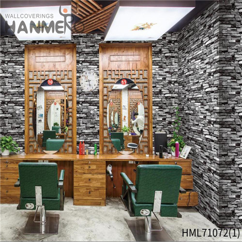 HANMERO wallpapers for home Factory Sell Directly Brick Technology Chinese Style Cinemas 0.53M PVC