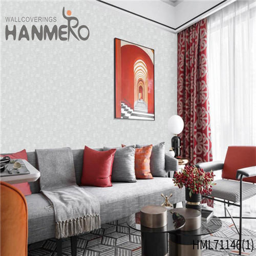 HANMERO PVC Technology Brick Factory Sell Directly Chinese Style Cinemas 0.53M where buy wallpaper
