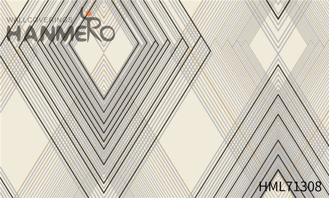 HANMERO PVC Exported TV Background Technology Modern Geometric 1.06*15.6M wallpaper designs for kitchen