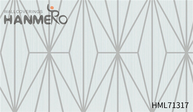 HANMERO PVC Exported Technology Geometric Modern TV Background 1.06*15.6M wallpaper for your house