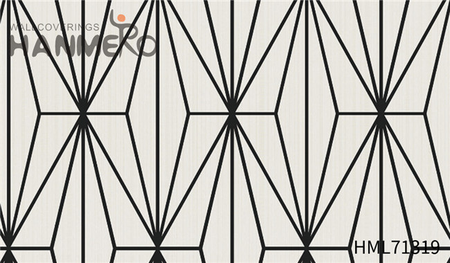 HANMERO PVC Geometric Exported Technology Modern TV Background 1.06*15.6M bedroom design wallpaper