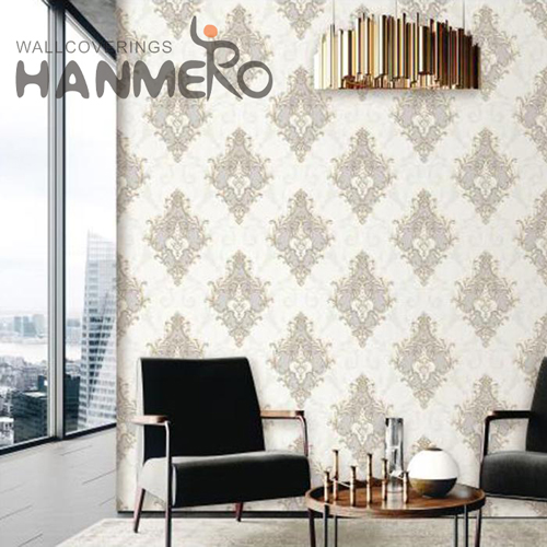 HANMERO 1.06*15.6M Imaginative Flowers Deep Embossed European Cinemas PVC unique wallpaper for home