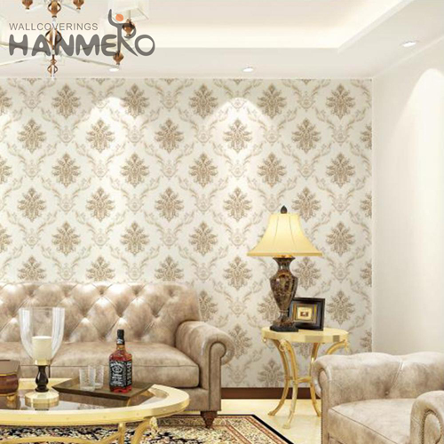 HANMERO PVC Imaginative Flowers Deep Embossed Cinemas European 1.06*15.6M wallpaper of wall