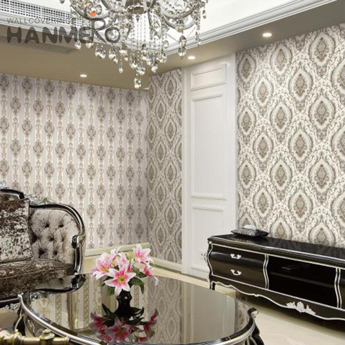 HANMERO PVC Imaginative Deep Embossed Flowers European Cinemas 1.06*15.6M buy bathroom wallpaper