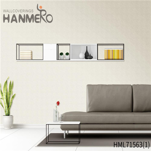 HANMERO PVC Decor Stone Flocking Modern House 1.06*15.6M wallpapers for home