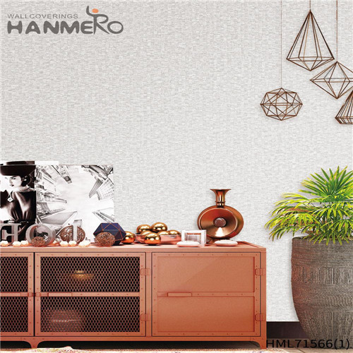 HANMERO PVC bedroom wallpapers Stone Flocking Modern House 1.06*15.6M Decor