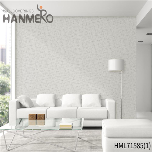 HANMERO PVC Decor Stone Flocking Modern 1.06*15.6M House interior wallpaper design ideas