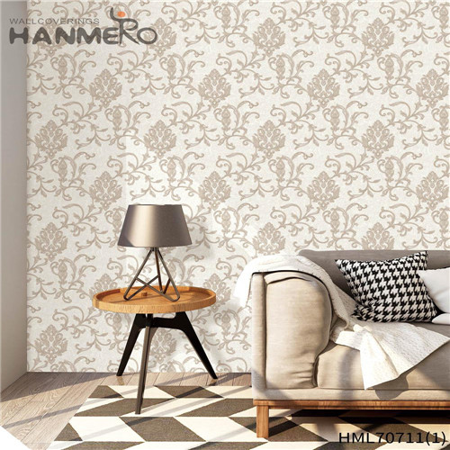 HANMERO PVC Cozy Flowers Technology Pastoral Hallways 0.53*10M trendy wallpaper