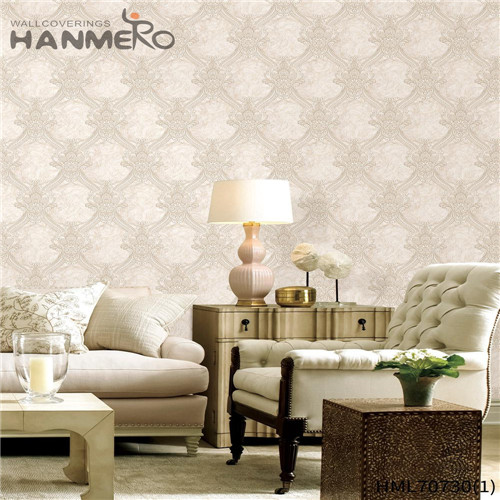 HANMERO PVC Cozy Flowers wallpaper homes Pastoral Hallways 0.53*10M Technology