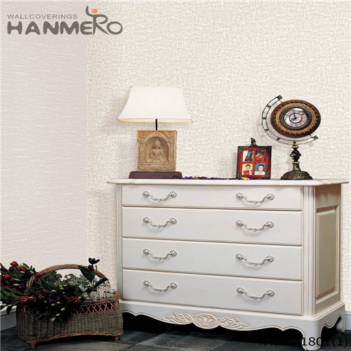 HANMERO PVC Professional Supplier Flowers Bronzing European 0.53*10M Bed Room wallpaper office walls