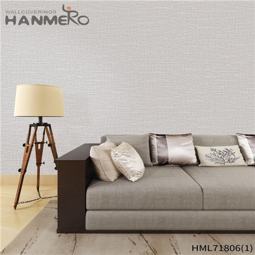 HANMERO Bed Room Professional Supplier Flowers Bronzing European PVC 0.53*10M bedroom wall wallpaper