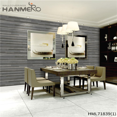 HANMERO PVC Low price Flowers wallpaper design for home Classic Kitchen 0.53*10M Flocking
