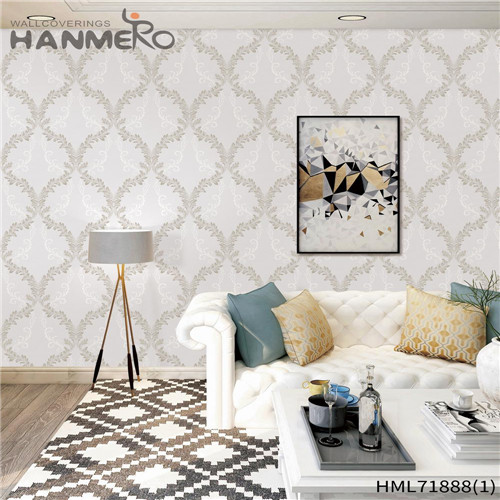 HANMERO PVC Fancy Flowers Deep Embossed Pastoral Theatres 0.53*10M wallpaper room