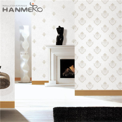 HANMERO PVC Fancy Flowers wallpaper for interior Pastoral Theatres 0.53*10M Deep Embossed