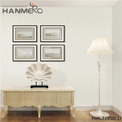 HANMERO PVC Stocklot Solid Color Technology Modern Restaurants 1.06*15.6M wallpaper sale