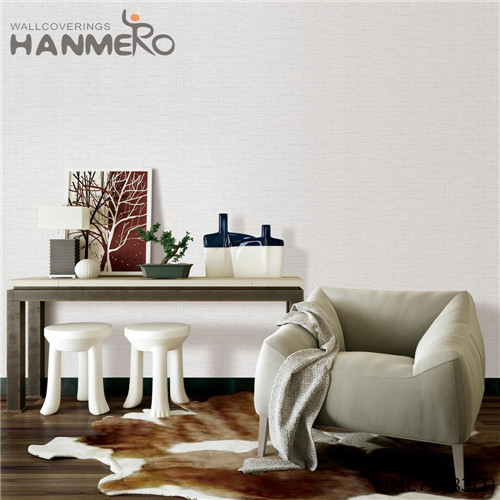 HANMERO PVC Stocklot temporary wallpaper sale Technology Modern Restaurants 1.06*15.6M Solid Color