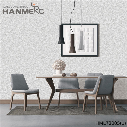 HANMERO PVC Stocklot Solid Color Technology wallpaper for kitchen walls Restaurants 1.06*15.6M Modern