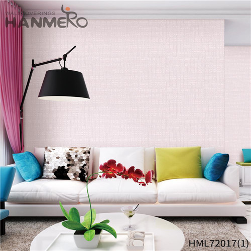 HANMERO 1.06*15.6M Stocklot Solid Color Technology Modern Restaurants PVC shop wallpaper designs