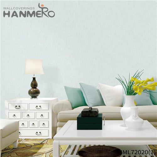 HANMERO PVC 1.06*15.6M Solid Color Technology Modern Restaurants Stocklot wallpaper decor store